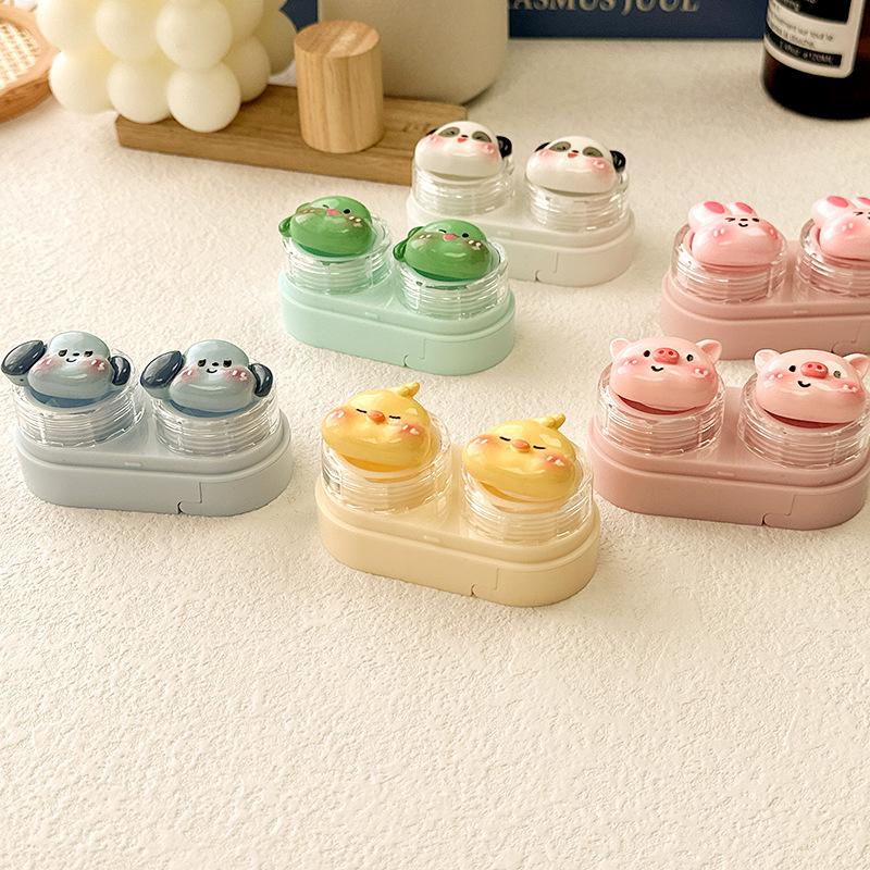 Cute Colored Contact Lens Case Secondary image
