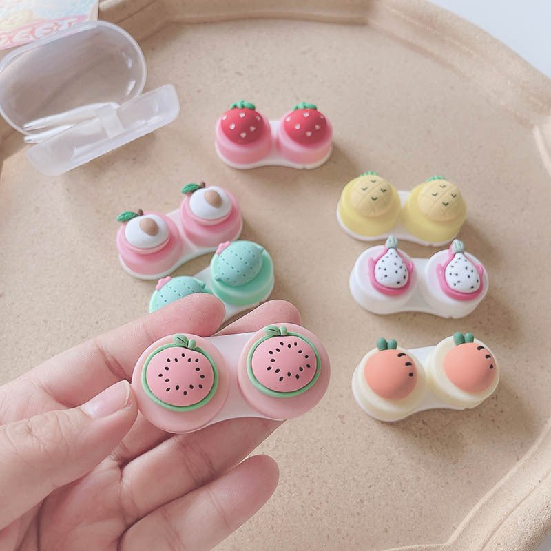Cute Fruit Colored Contact Lens Case - BEAUEYE (UK)