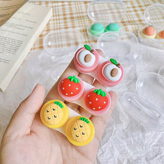 Cute Fruit Colored Contact Lens Case - BEAUEYE (UK)
