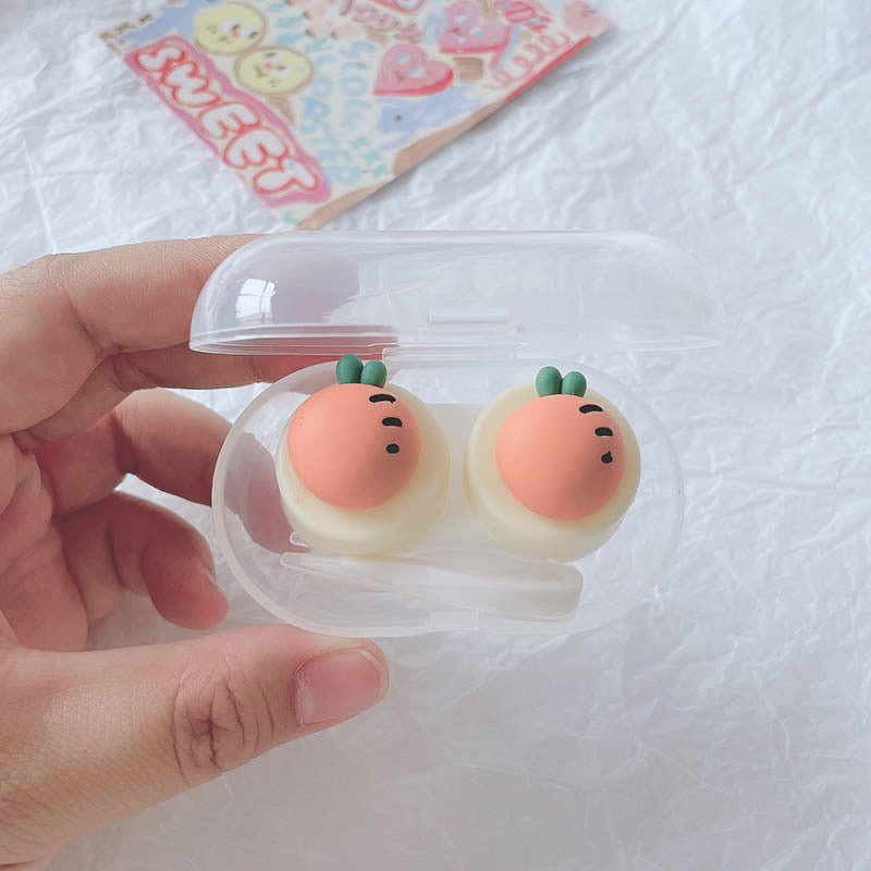 Cute Fruit Colored Contact Lens Case - BEAUEYE (UK)