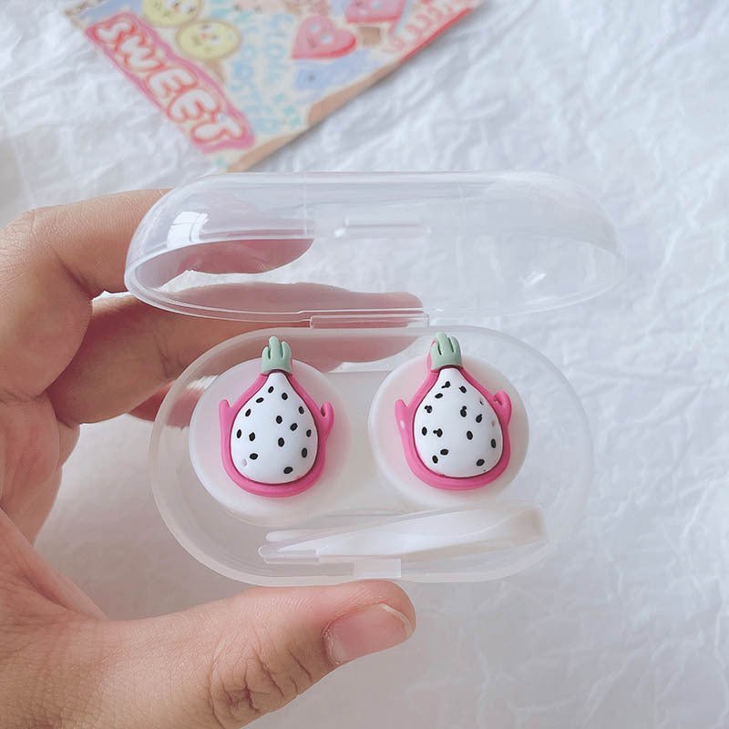 Cute Fruit Colored Contact Lens Case - BEAUEYE (UK)