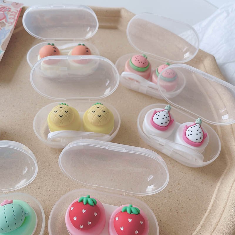 Cute Fruit Colored Contact Lens Case - BEAUEYE (UK)