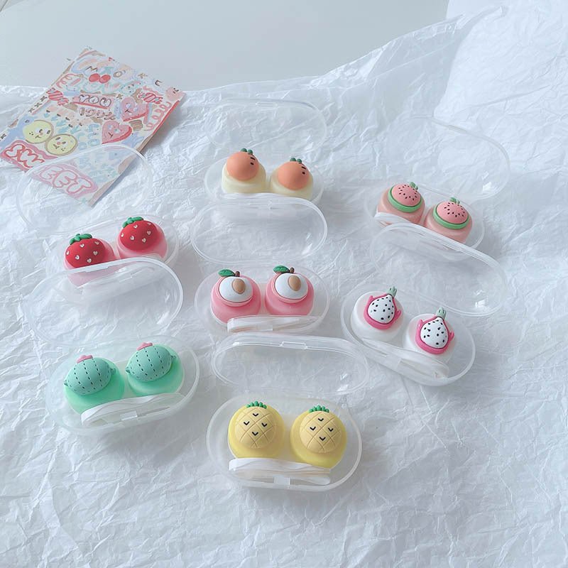 Cute Fruit Colored Contact Lens Case - BEAUEYE (UK)
