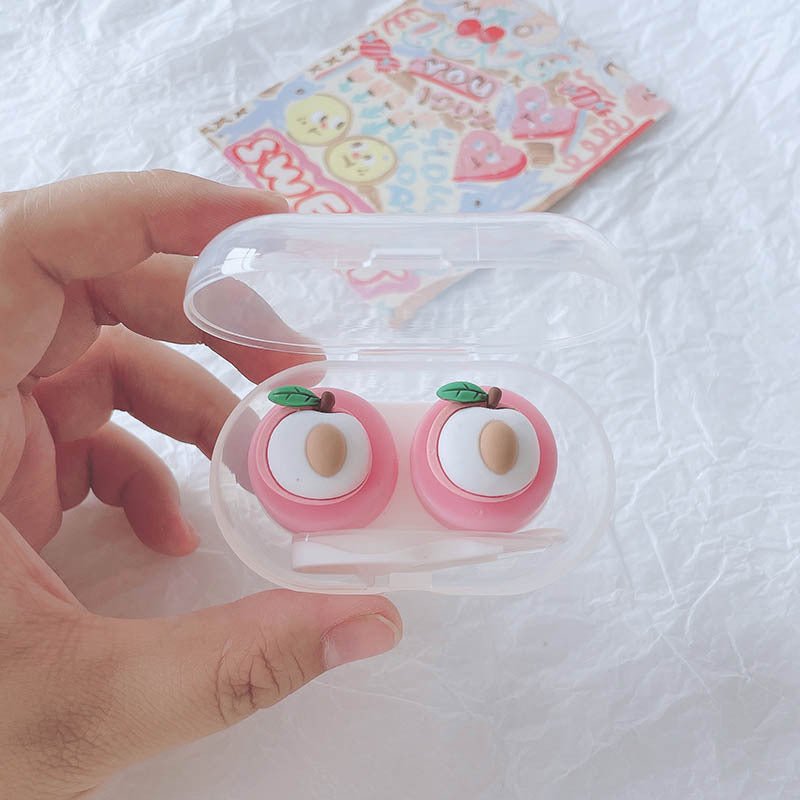 Cute Fruit Colored Contact Lens Case - BEAUEYE (UK)
