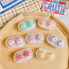 Cute Fruit Colored Contact Lens Case - BEAUEYE (UK)