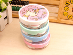 Cute Girl Multicolor Colored Contact Lens Case - BEAUEYE (UK)