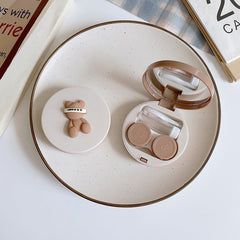 Cute Puppy Colored Contact Lens Case - BEAUEYE (UK)