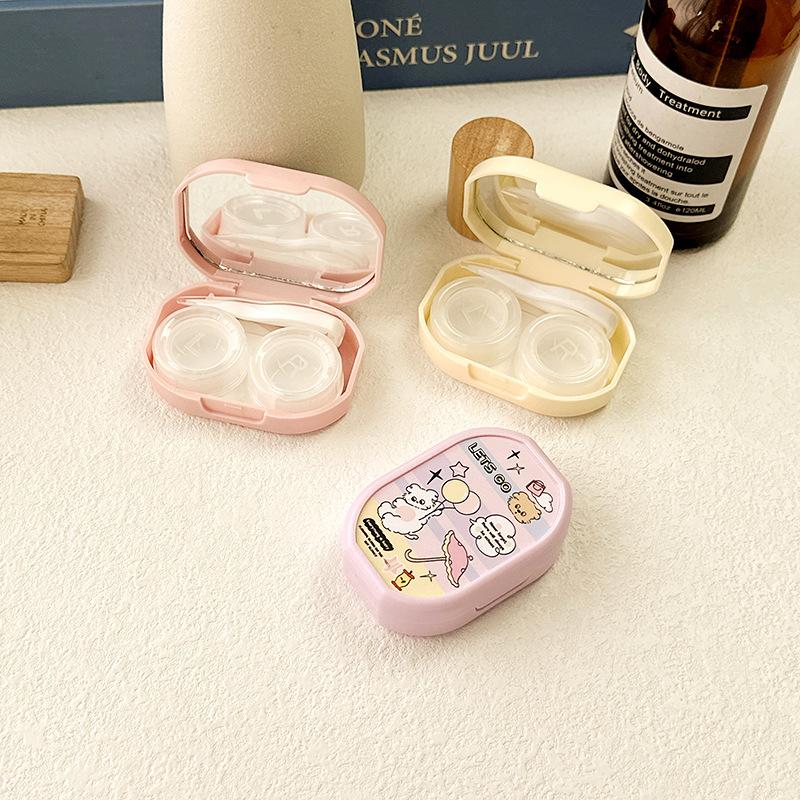Cute Sweet Colored Contact Lens Case Secondary image