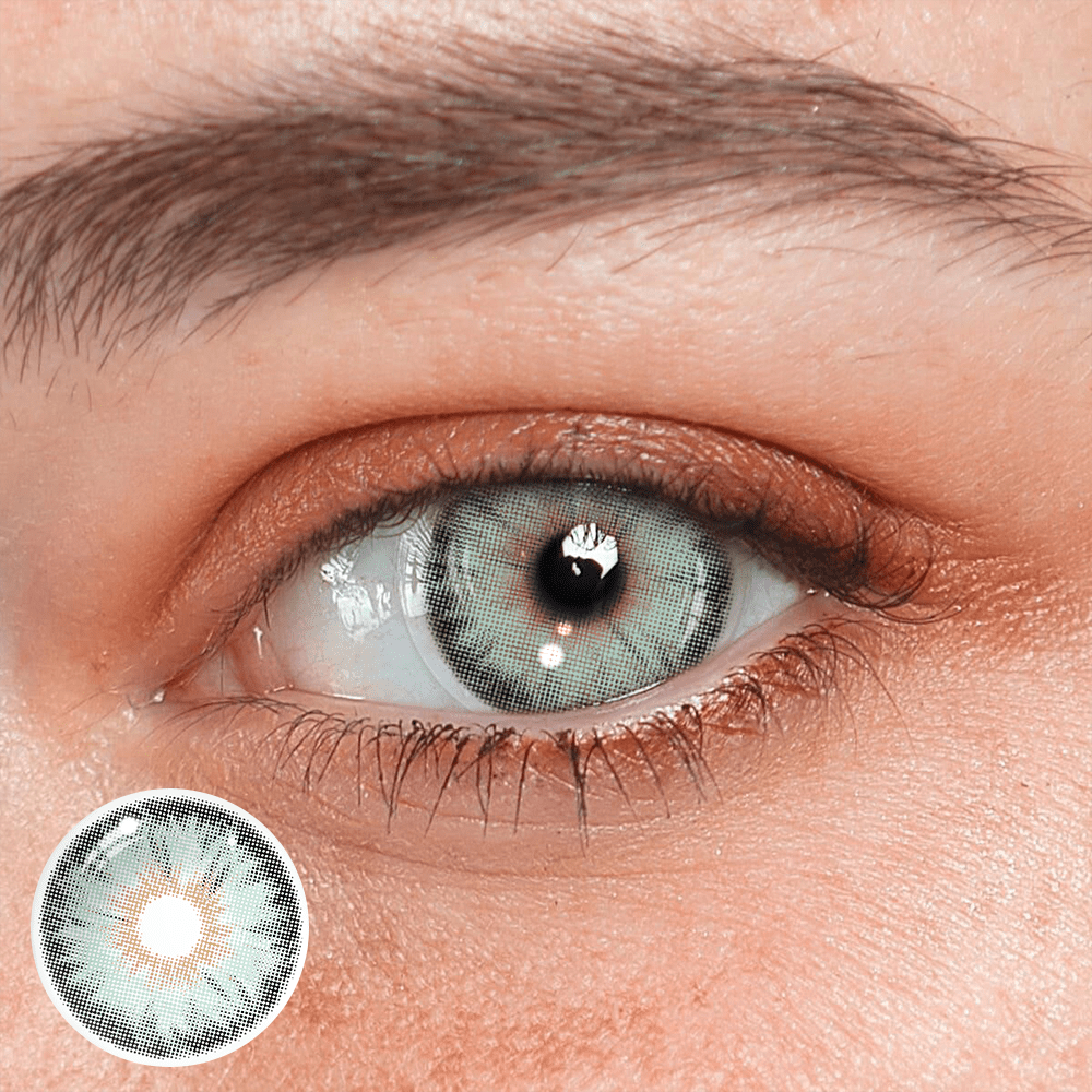 Cyrene Green Coloured Contact Lenses - BEAUEYE (UK) Main image