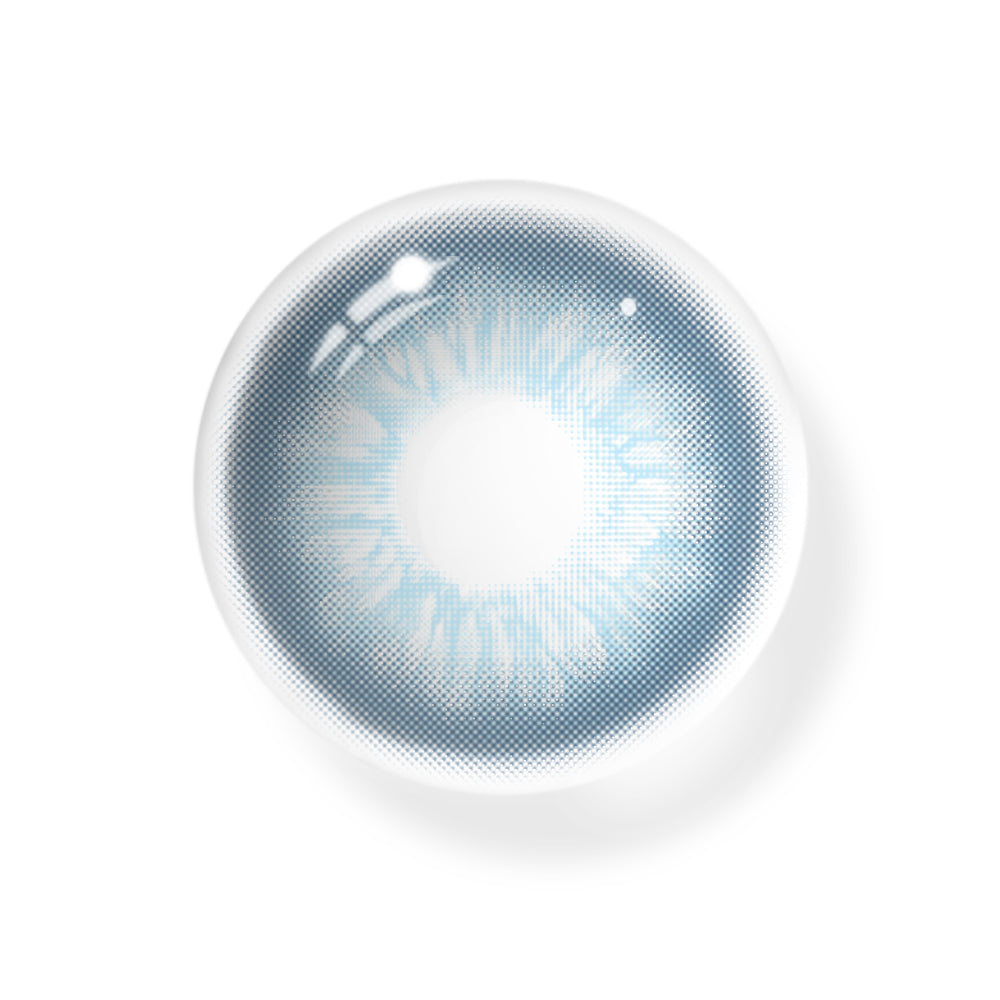 Celeste Blue Prescription Coloured Contact Lenses