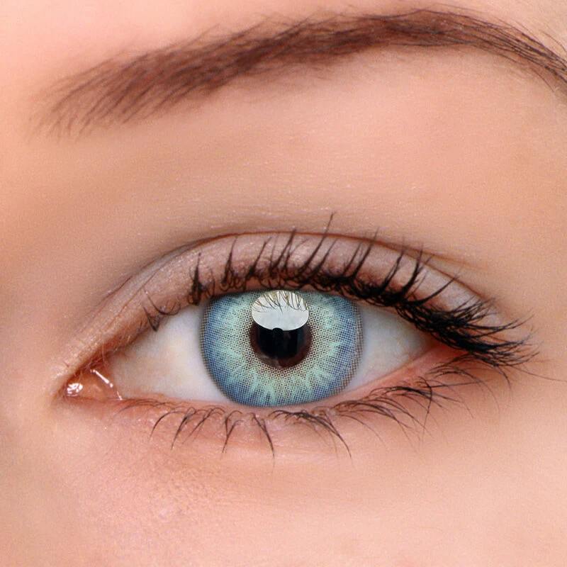 Himalaya Blue Colored Contact Lenses