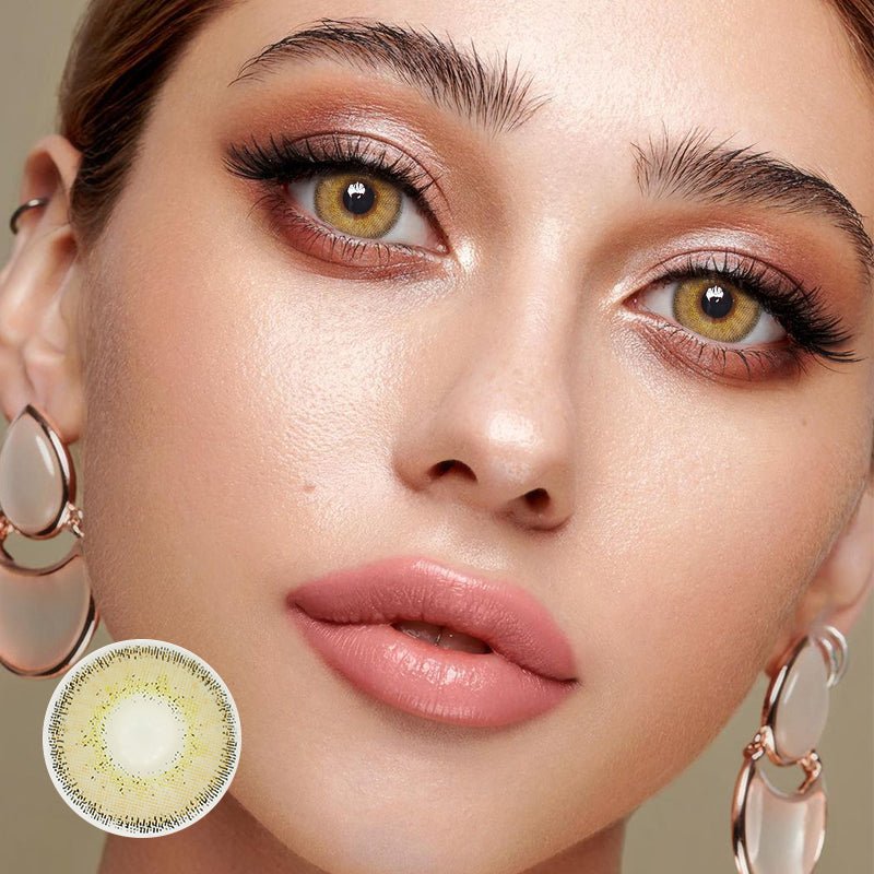 Danica Amande Brown Coloured Contact Lenses Secondary image