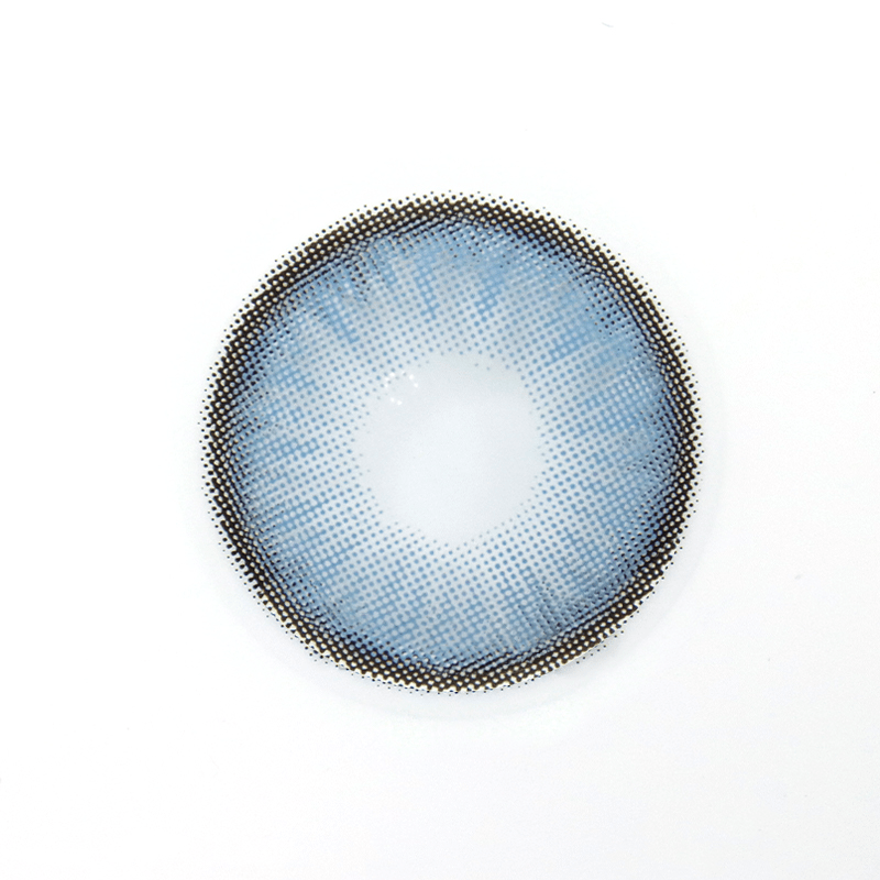 Dawn Blue Coloured Contact Lenses - BEAUEYE (UK)