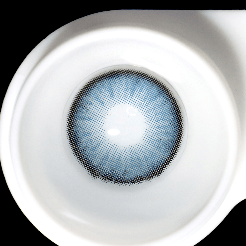 Dawn Blue Coloured Contact Lenses - BEAUEYE (UK)