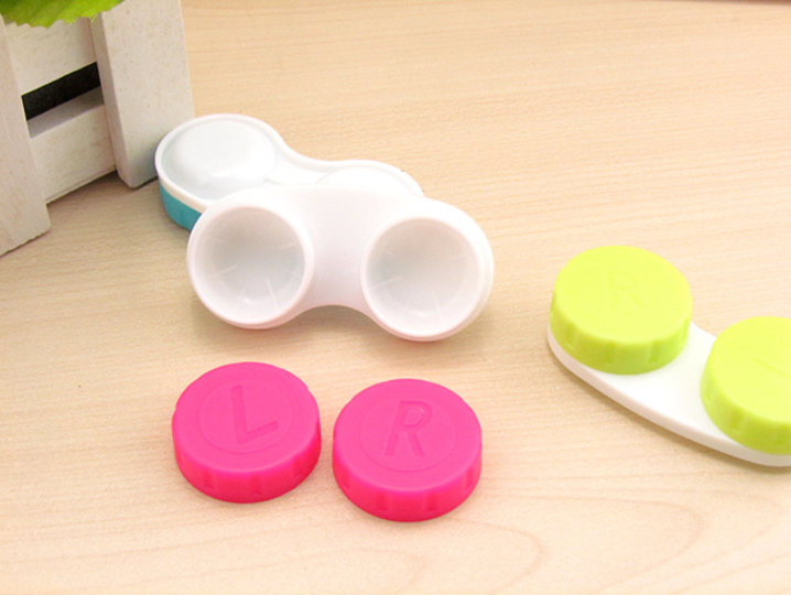 Candy Colors Multicolor Colored Contact Lens Case