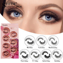 3D Cat Eye 10 Piece Mink Hair Eyelashes