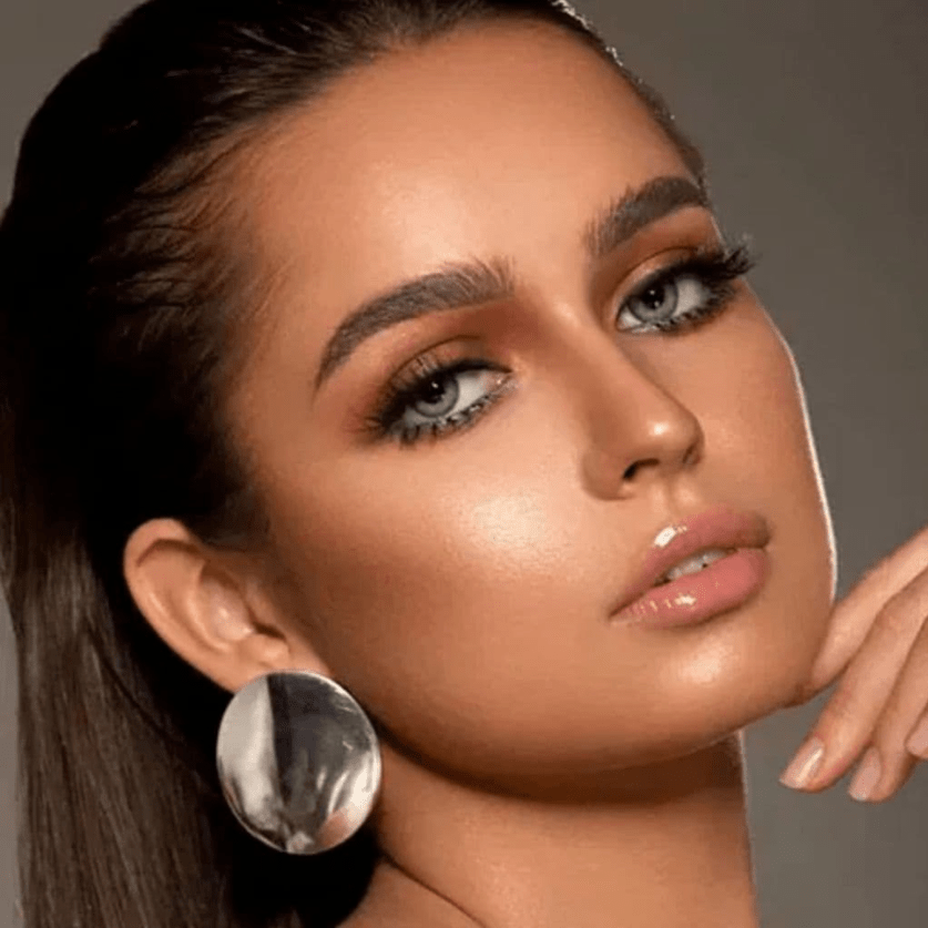 DIAMOND Gray Shadow Coloured Contact Lenses - BEAUEYE (UK) Main image