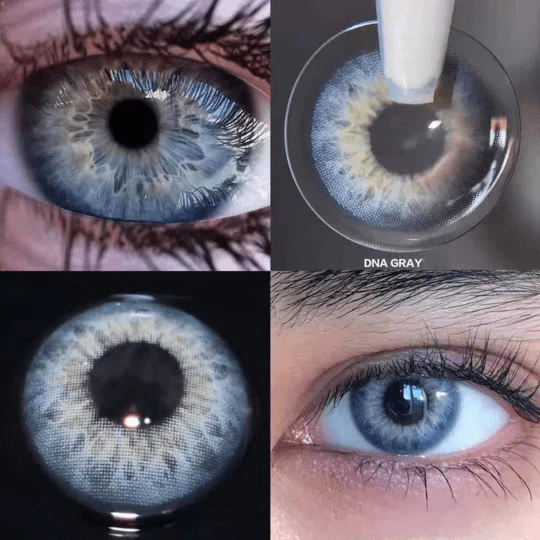 DNA Taylor Blue Gray Daily (10 Pcs) Coloured Contact Lenses - BEAUEYE (UK)