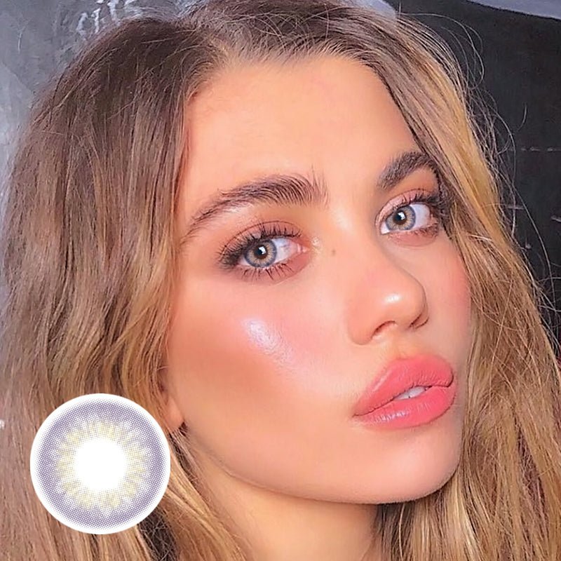 DNA Taylor Pink Vitoel Coloured Contact Lenses Secondary image
