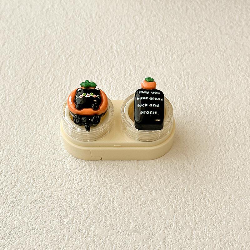 Drawing Cartoon Bear Colored Contact Lens Case - BEAUEYE (UK)