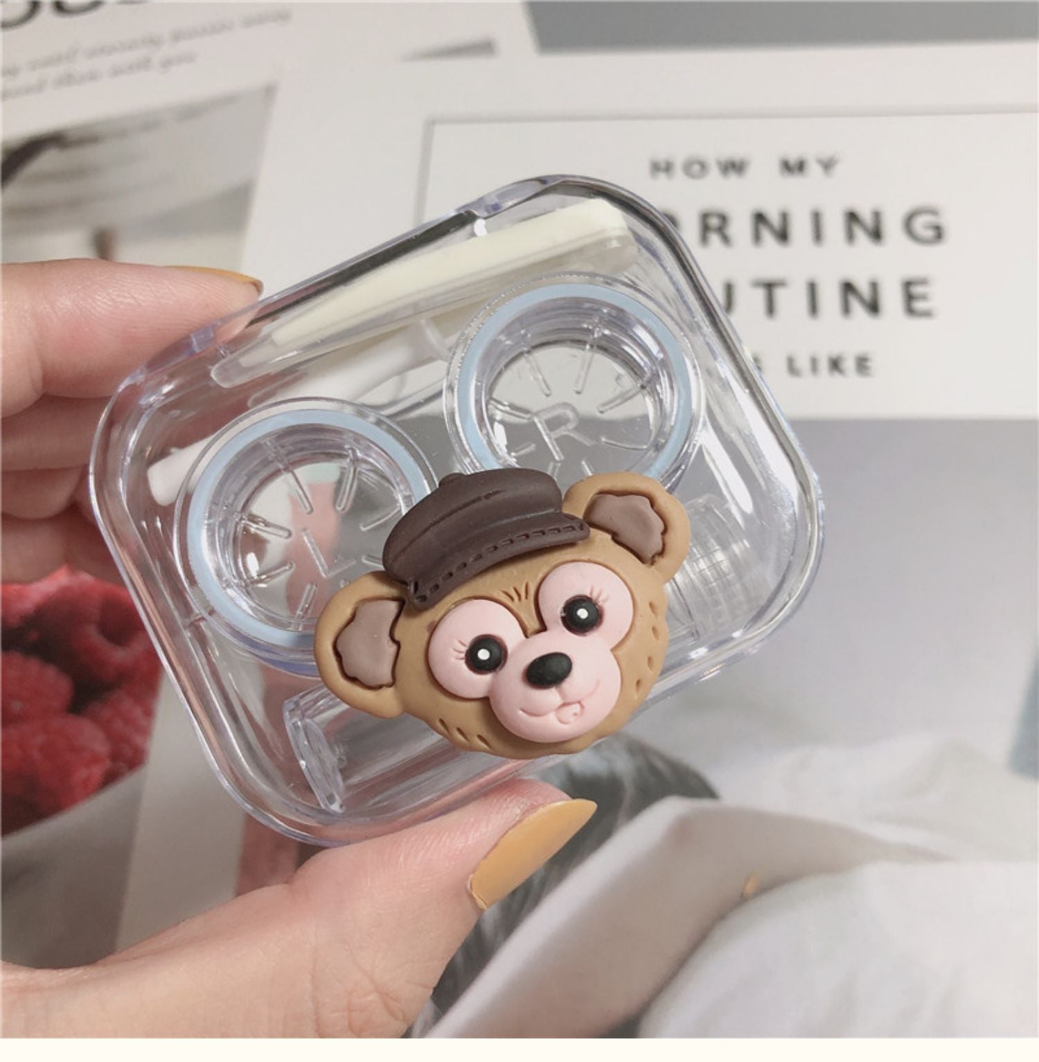 Duffy Colored Contact Lens Case - BEAUEYE (UK)
