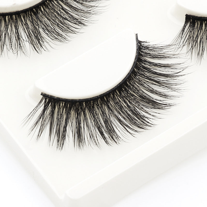 New Waterproof  3 Piece G300  Mink Hair Eyelashes