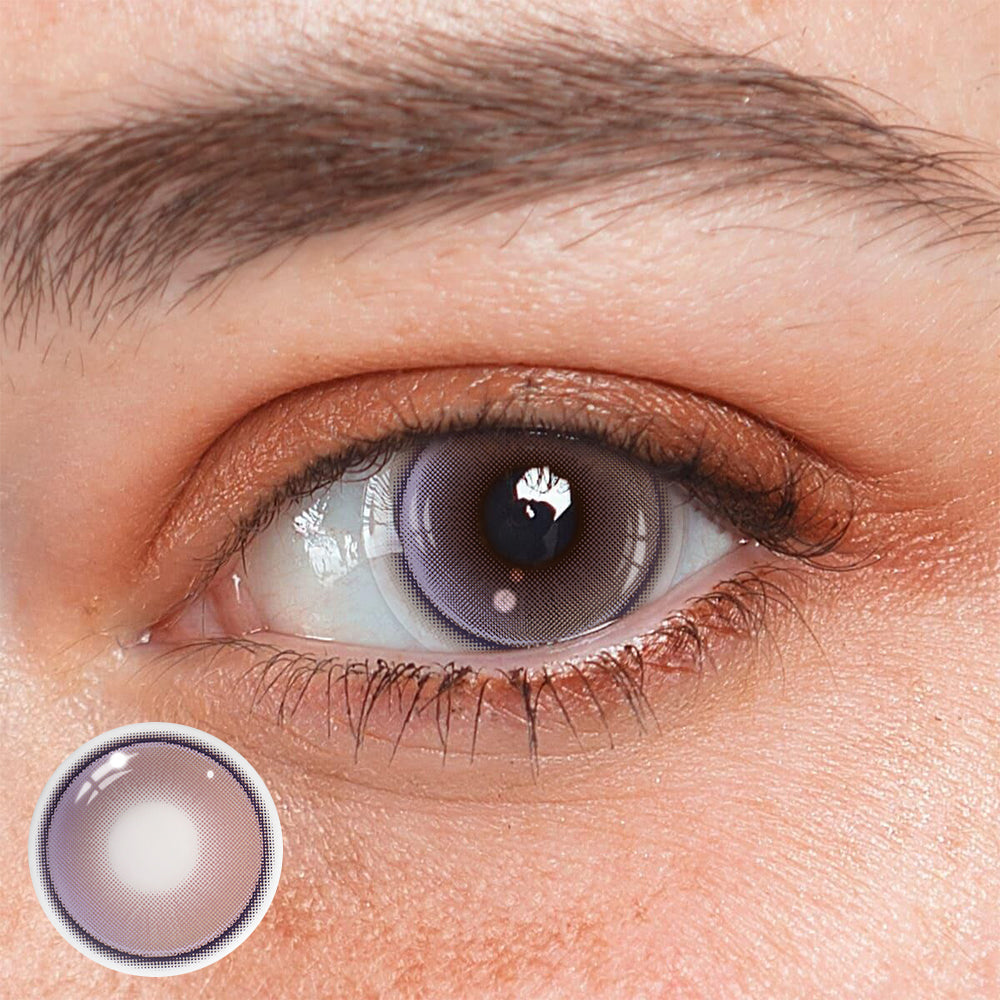 Aura Purple Colored Contact Lenses