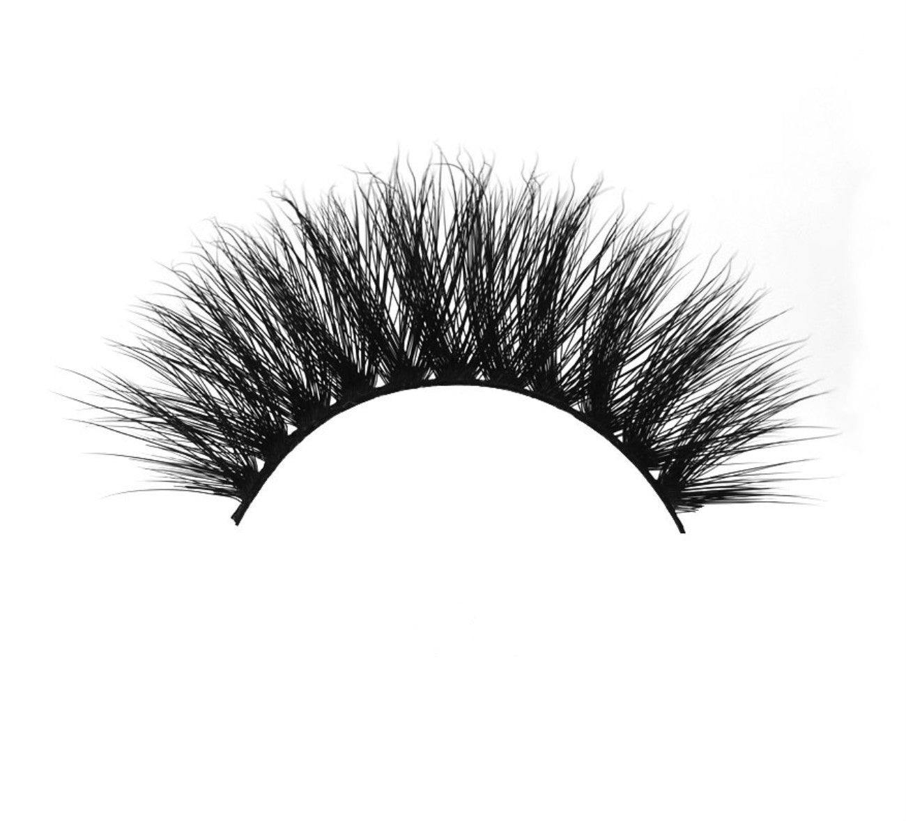 3D Mink Hair 1 Piece crossed Natural Eyelashes