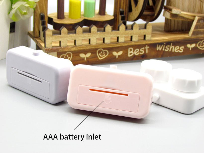 Electric cleaning Multicolor Colored Contact Lens Case Secondary image