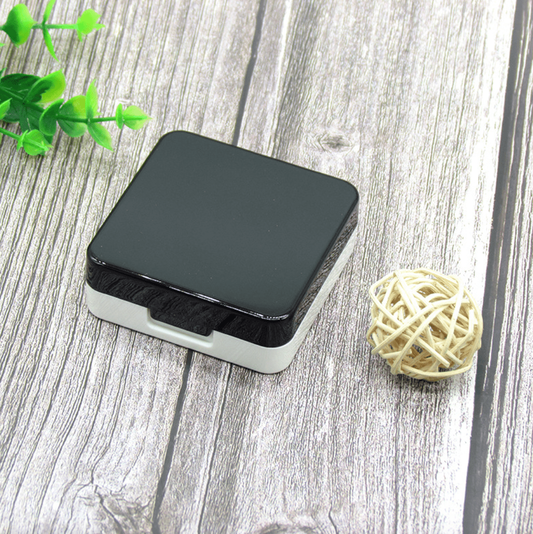 Electroplated Square Multicolor Colored Contact Lens Case - BEAUEYE (UK)