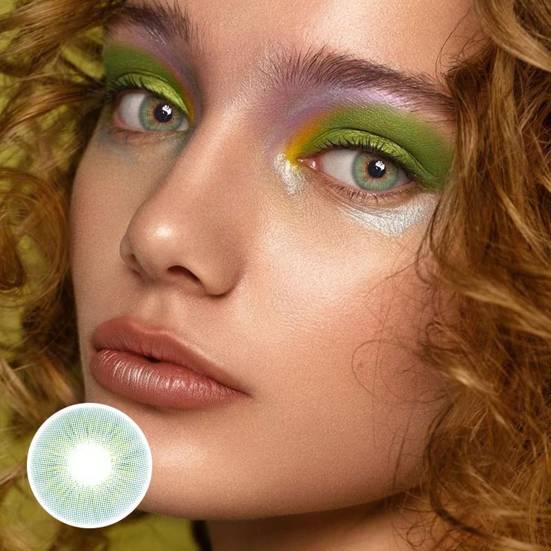 Elfie Green Coloured Contact Lenses - BEAUEYE (UK)