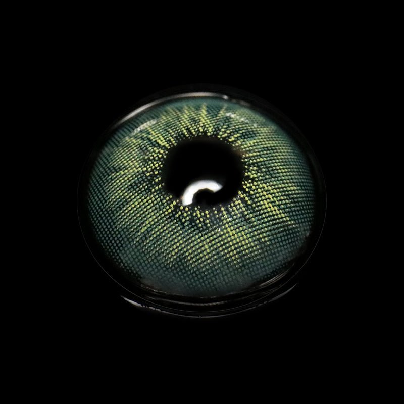 Elfie Green Coloured Contact Lenses - BEAUEYE (UK)