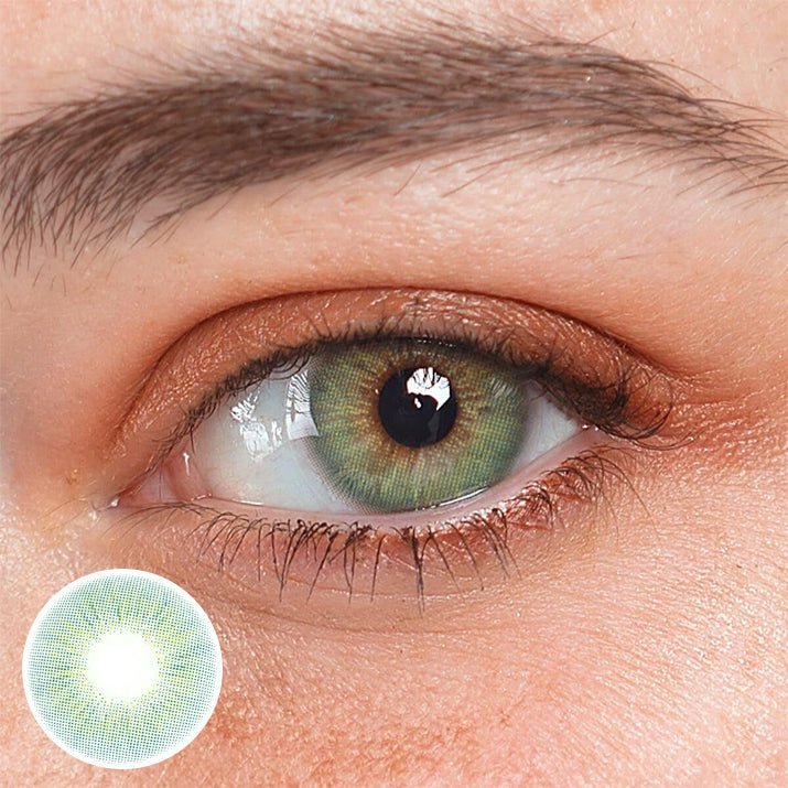 Elfie Green Coloured Contact Lenses - BEAUEYE (UK) Main image