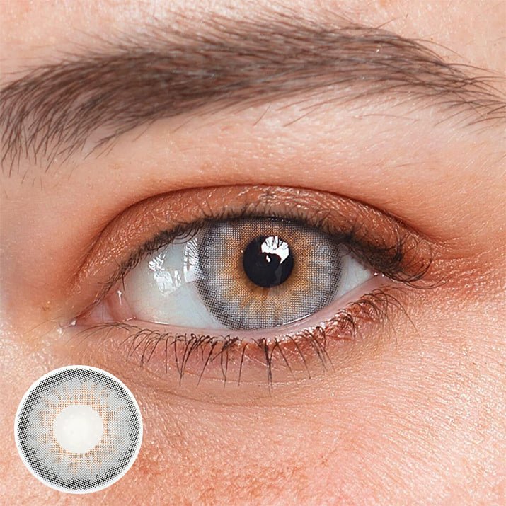 Elida Gray Coloured Contact Lenses - BEAUEYE (UK) Main image