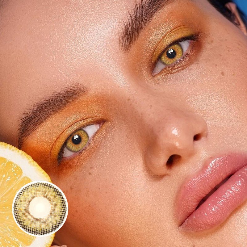 Elida Hazel Coloured Contact Lenses Secondary image