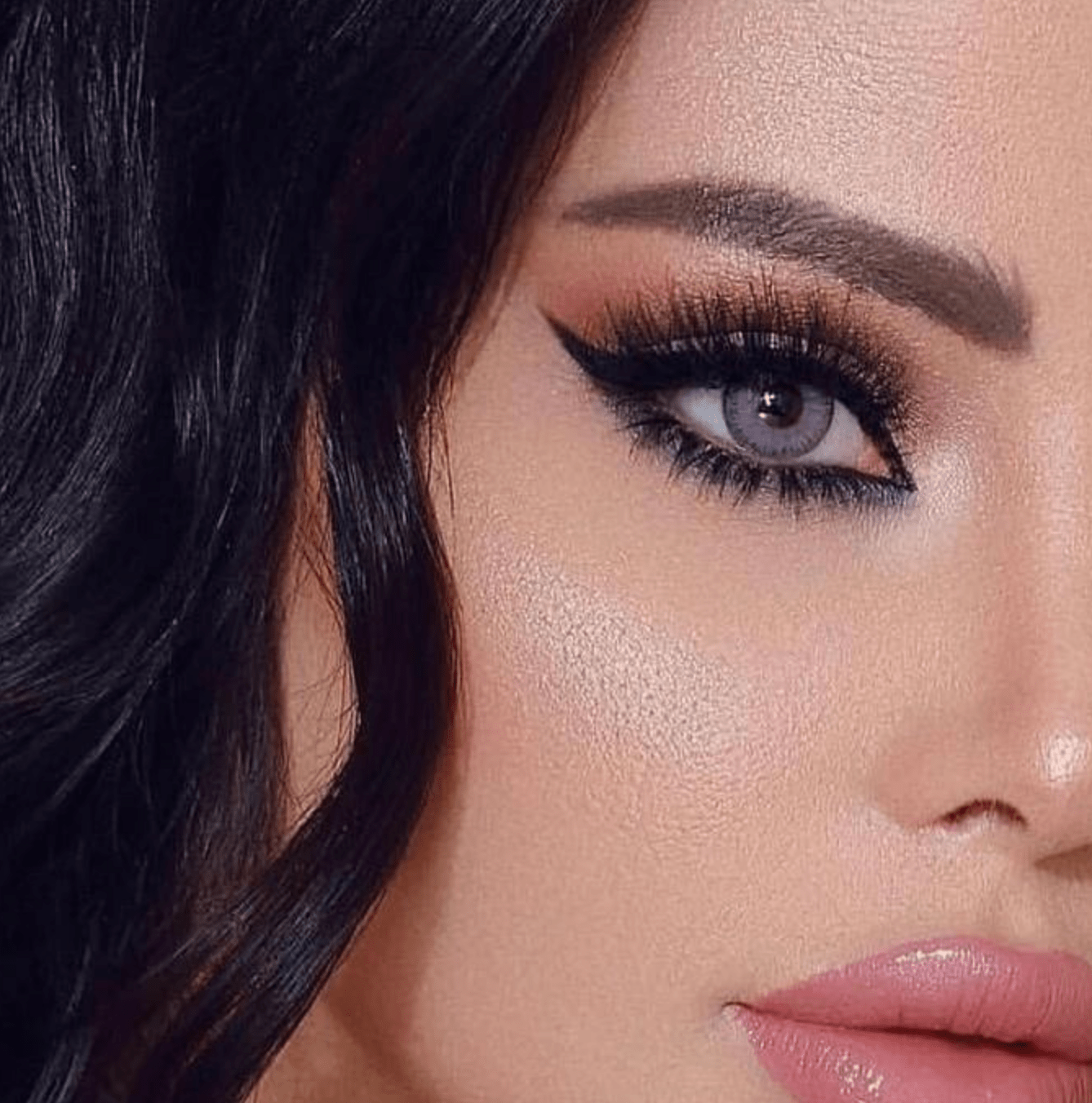 Elite LILA GRAY Coloured Contact Lenses - BEAUEYE (UK) Main image