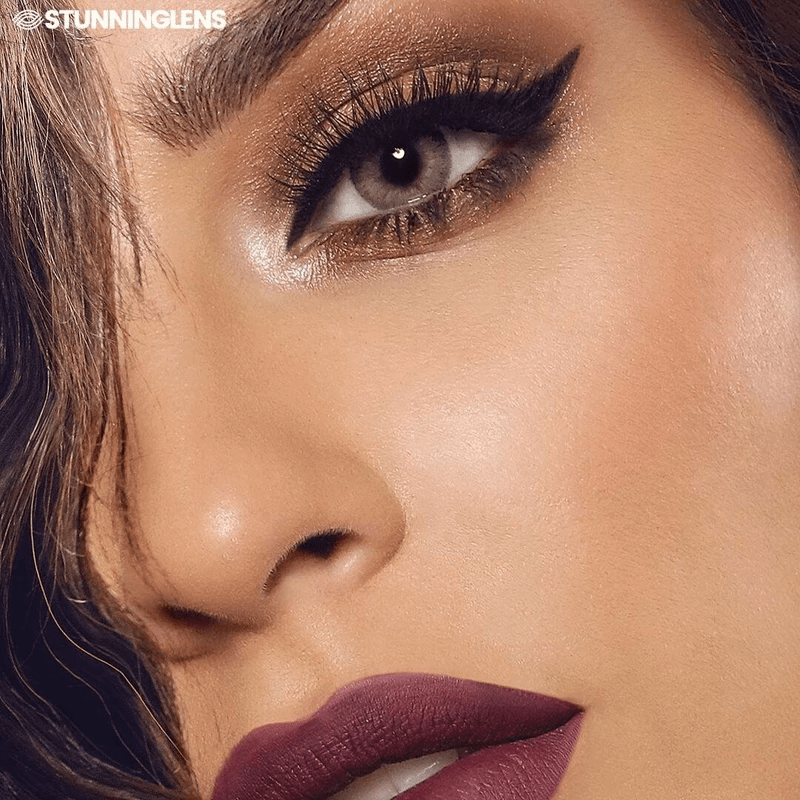 Elite Sandy gray Coloured Contact Lenses - BEAUEYE (UK) Main image