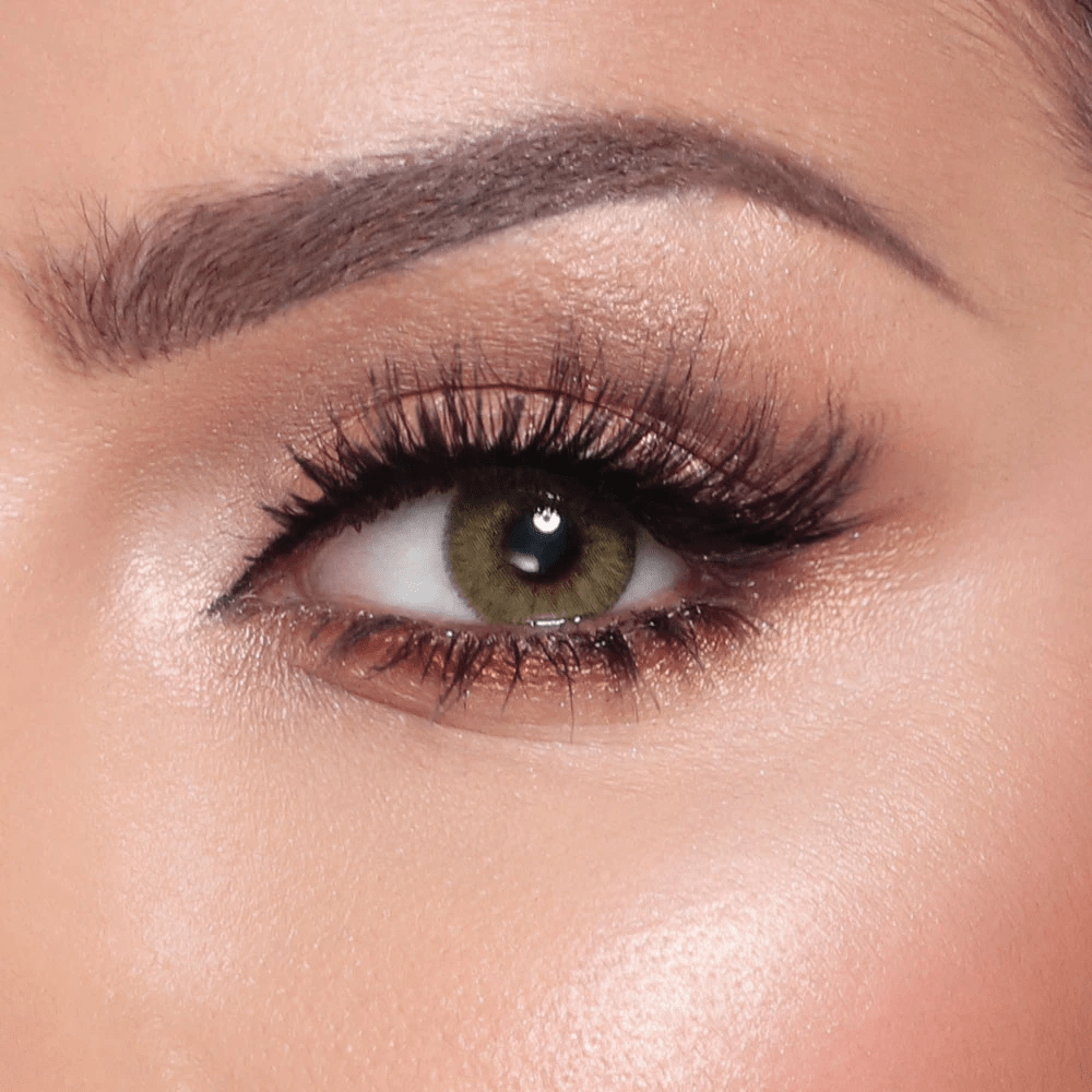 Elite Silky Gold Coloured Contact Lenses - BEAUEYE (UK) Main image