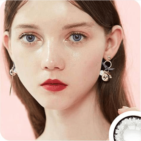Elves L - gray Coloured Contact Lenses - BEAUEYE (UK)