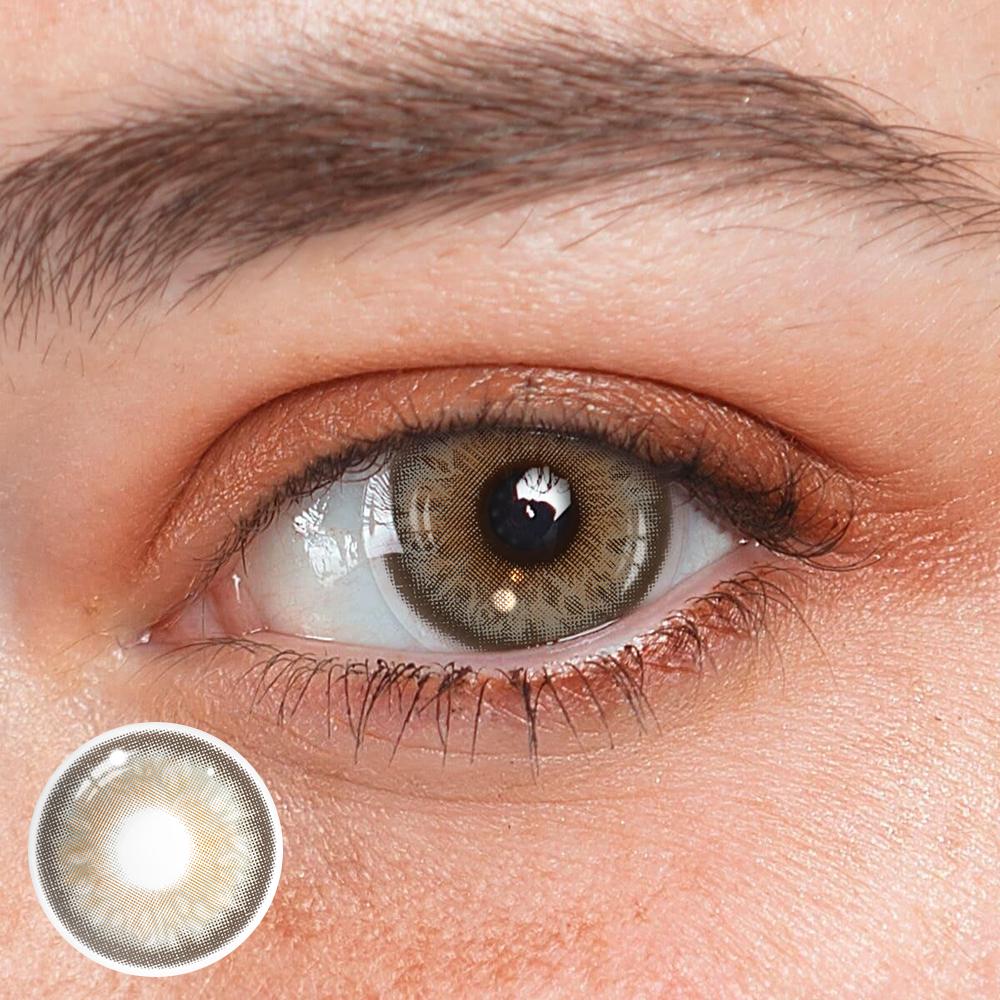 Etoile Brown Coloured Contact Lenses - BEAUEYE (UK) Main image