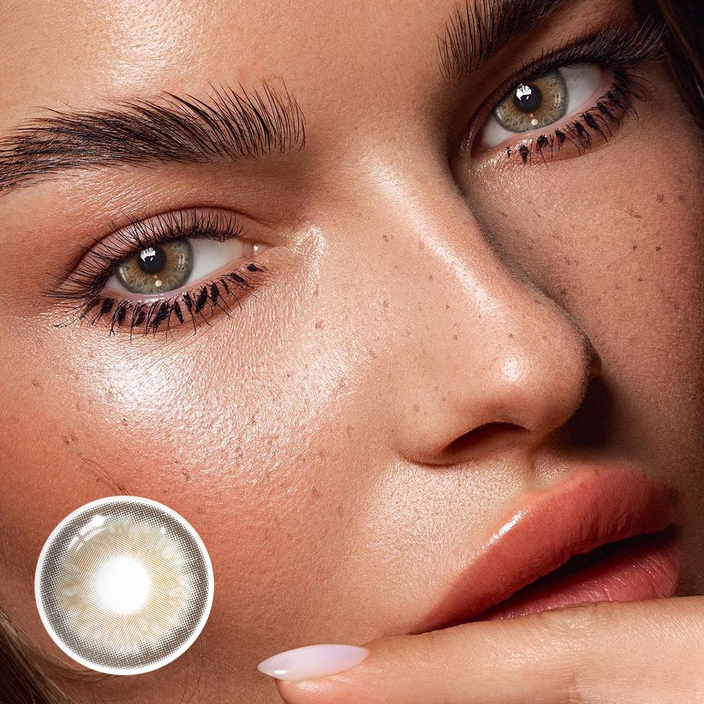 Etoile Brown Coloured Contact Lenses Secondary image