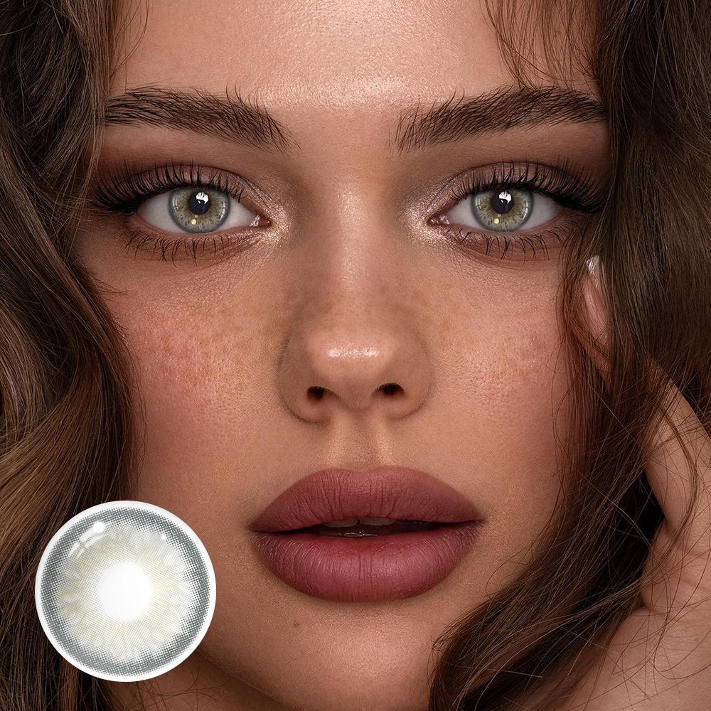 Etoile Gray Coloured Contact Lenses Secondary image