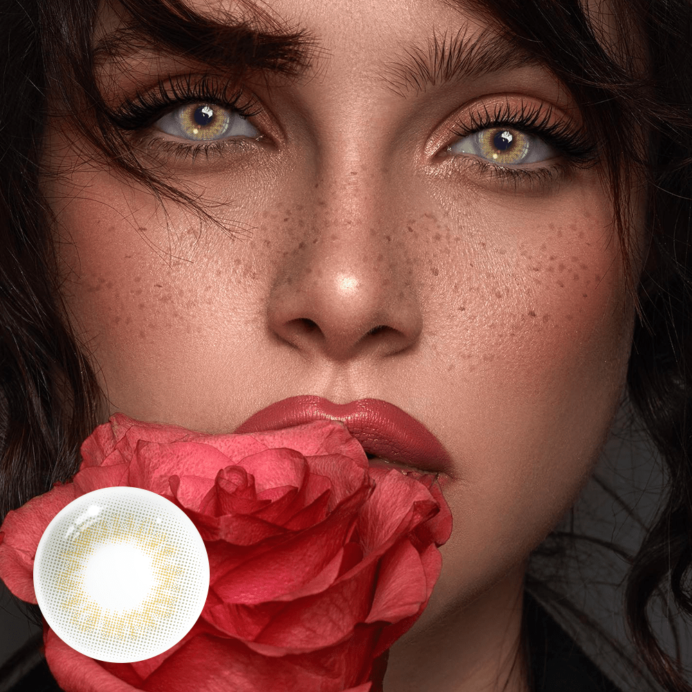 Etoile Scandi Gray Coloured Contact Lenses Secondary image