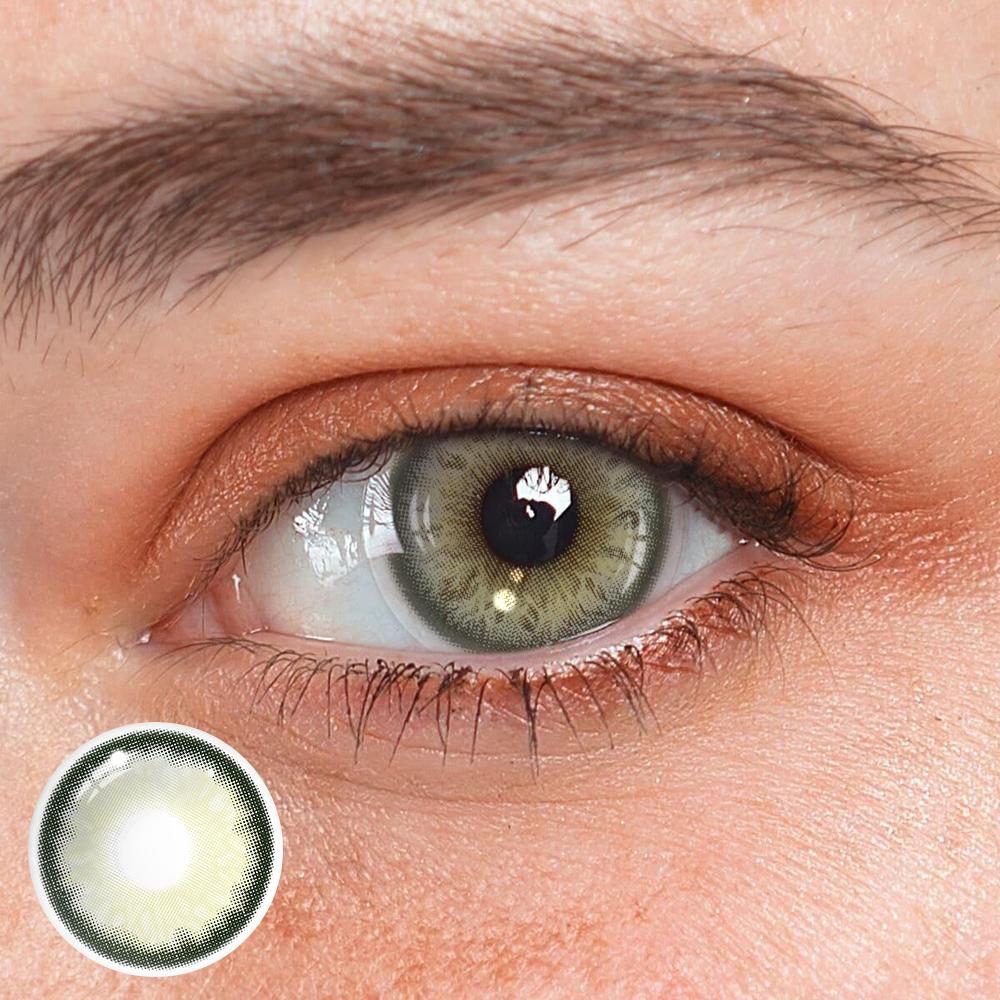 Etoile Yellow Coloured Contact Lenses - BEAUEYE (UK) Main image