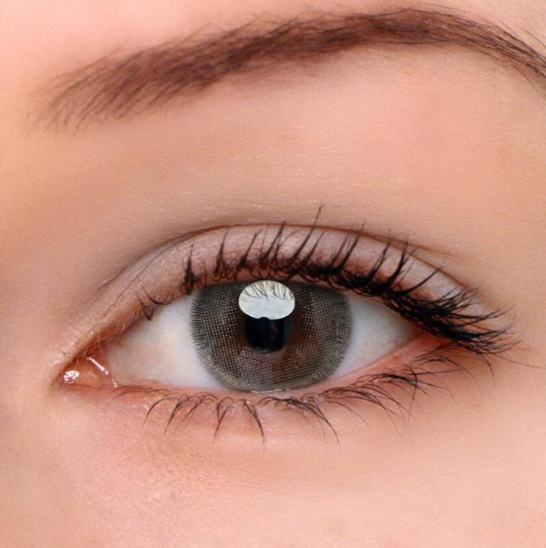 Euramerican Ash gray Prescription Coloured Contact Lenses - BEAUEYE (UK) Main image