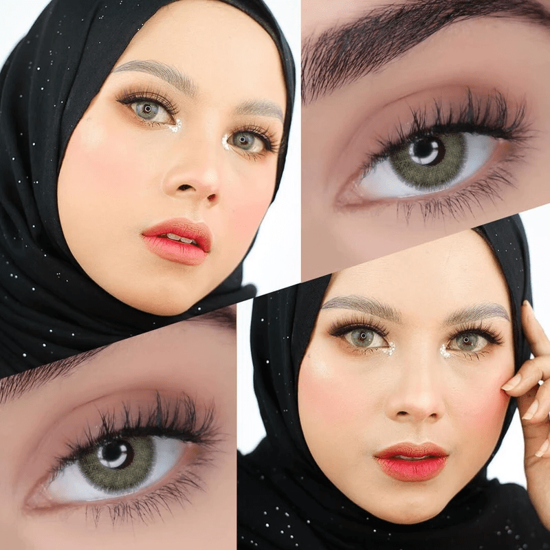 Euramerican Brown Prescription Coloured Contact Lenses Secondary image