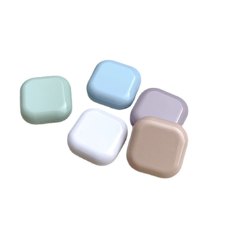 Plain Colored Contact Lens Case