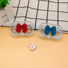 Transparent Colored Contact Lens Case