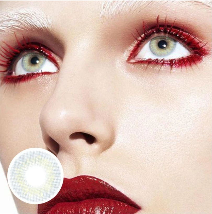 Cherry Hawaii Blue Coloured Contact Lenses Main image