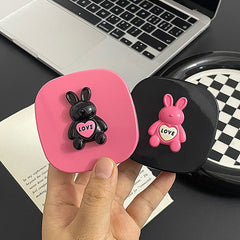 Love Bunny Colored Contact Lens Case